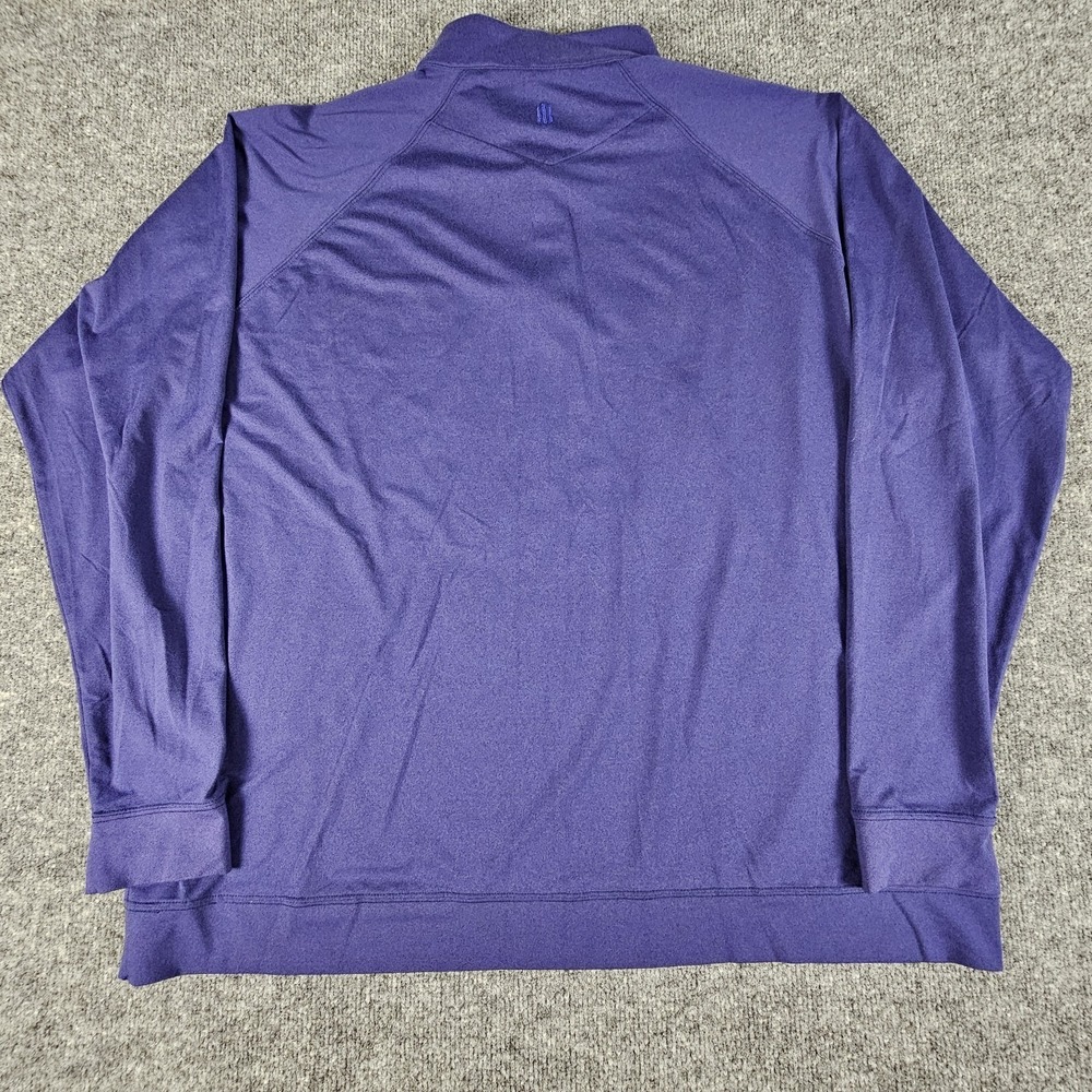 Holderness & Bourne Westland Pullover Navy Blue Performance Golf Layer Mens XXL - Picture 8 of 9